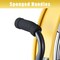 Edendirect 24in 3 Speeds High Velocity Internal Oscillating Barrel Floor Fan Yellow with 1/4 IR-FAN7807 - alternate 2